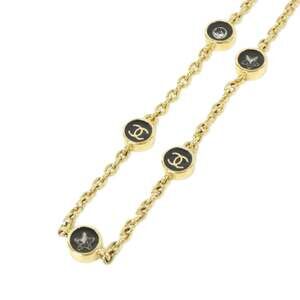 Chanel Pendant Necklace Black With #256718C14B
